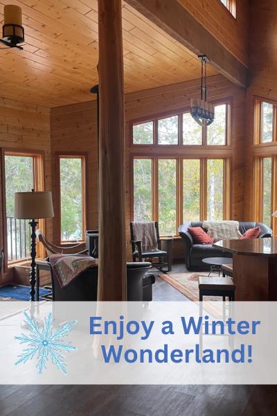 4 Season Cabin in the Heart of winter sports