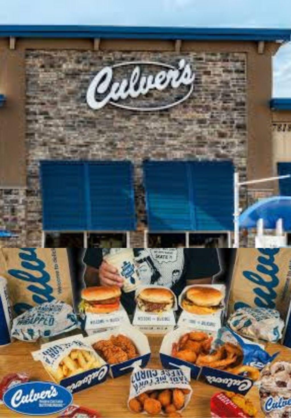 Dinner for Two Gift Certificate at Culver's