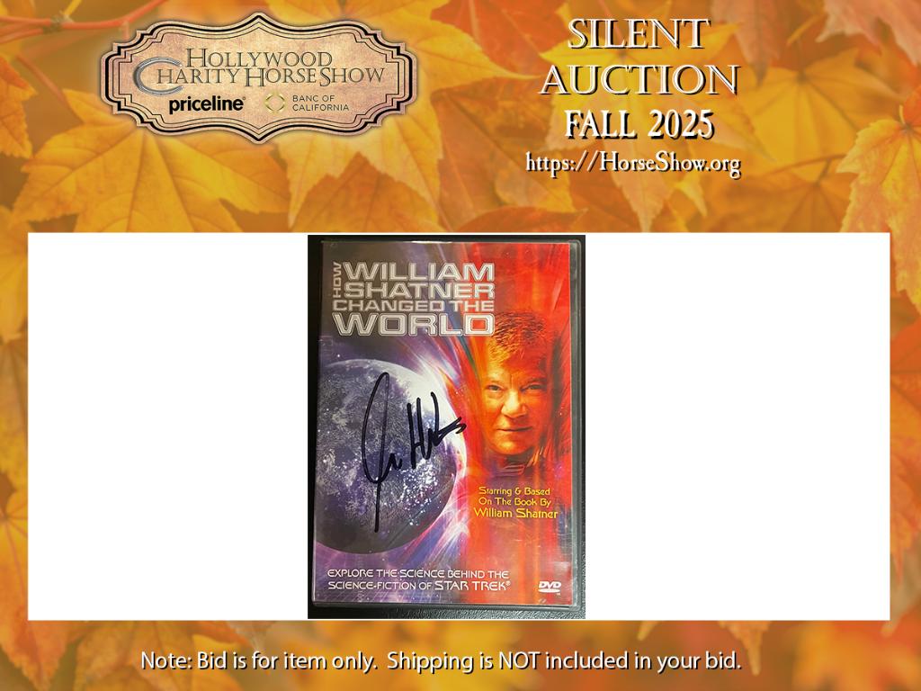 How William Shatner Changed the World DVD (open/pre-...