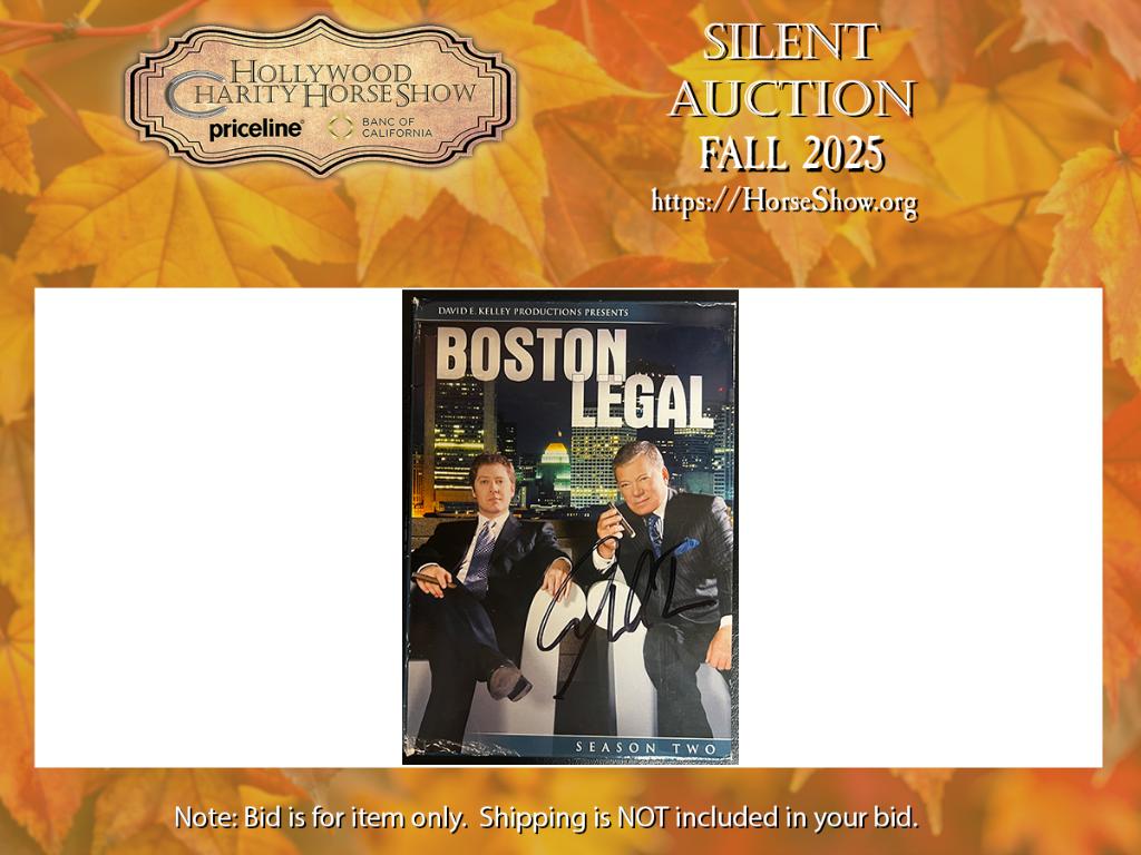 Boston Legal Season Two DVD Disc Set (opened and wel...