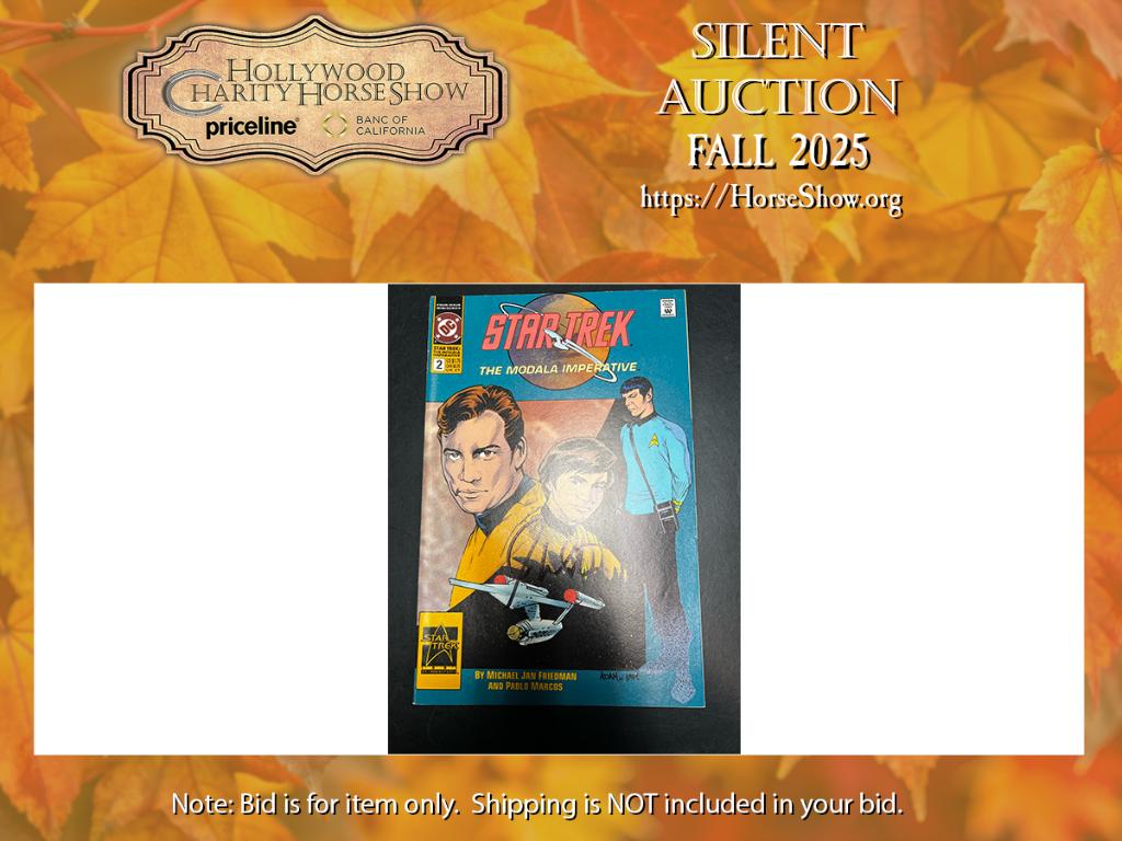 DC Comics Star Trek The Modala Imperative Comic Earl...