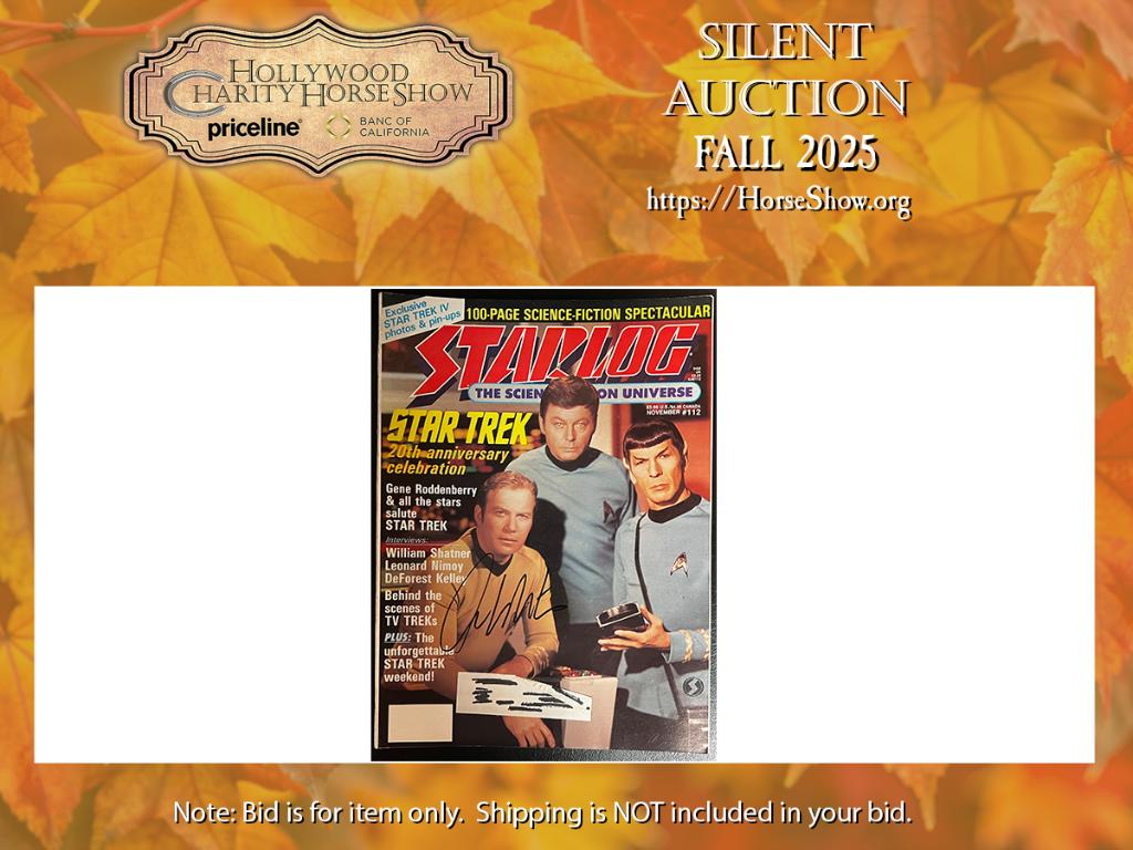Starlog Star Trek 20th Anniversary Celebration Novem...