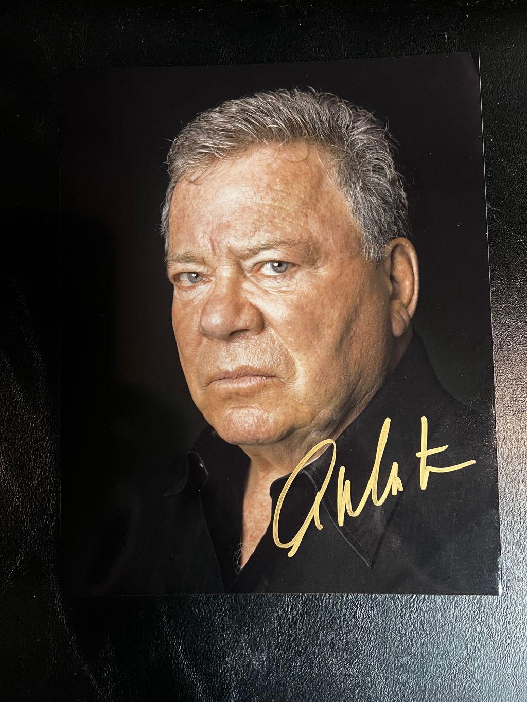 William Shatner Publicity Photo - Signed by Mr. Shat...