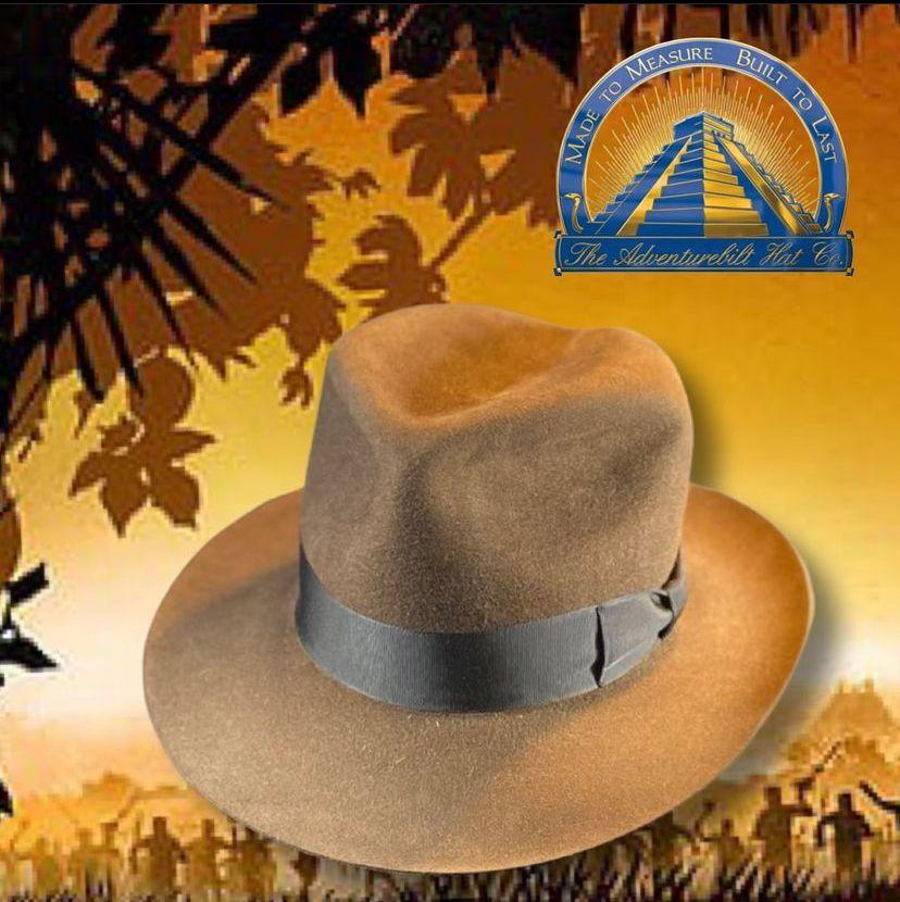 Indiana Jones Kingdom of the Crystal Skull Fedora - custom fitted for you!