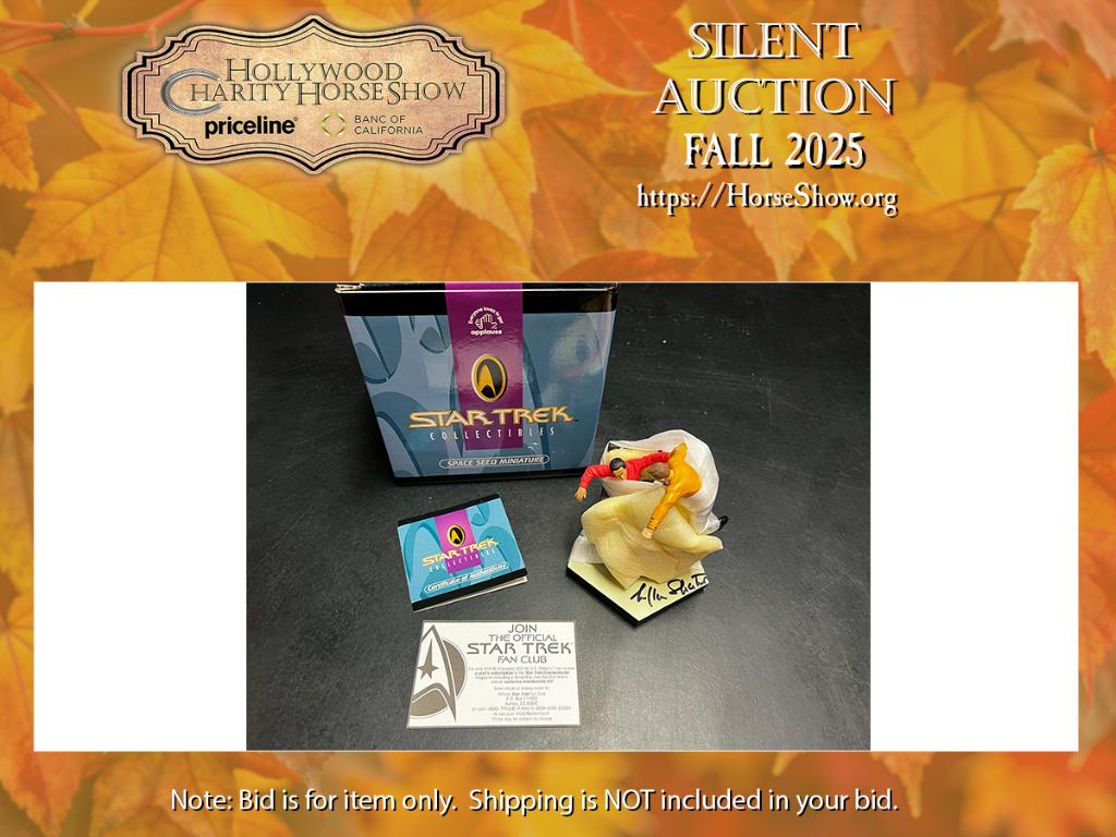 Applause Star Trek Collectibles Space Seed Miniature...