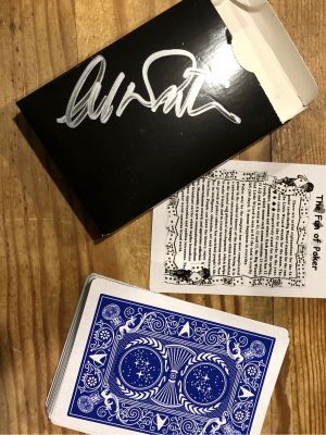 Playing Card Pack signed by Mr. Shatner