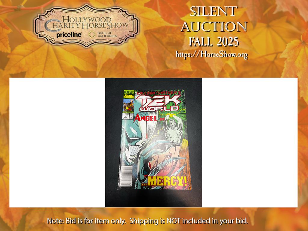 Marvel Epic Comics William Shatner's Tek World Angel...