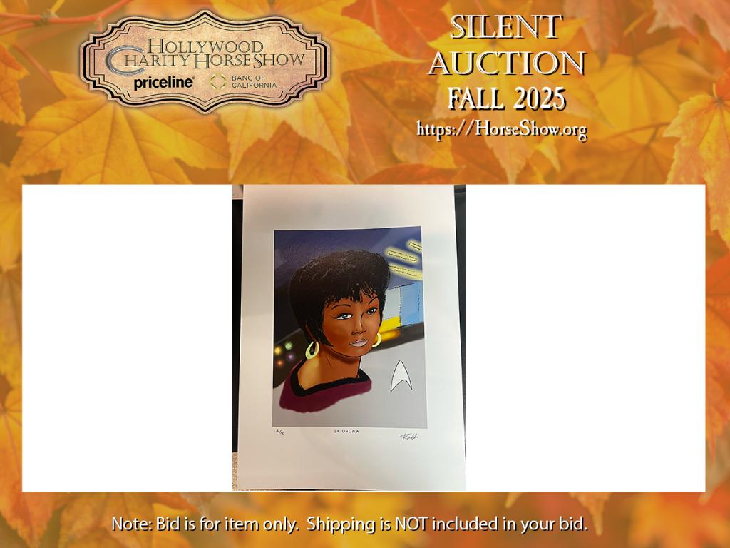 Lt Uhuru with Certificate of Authenticity #2/10