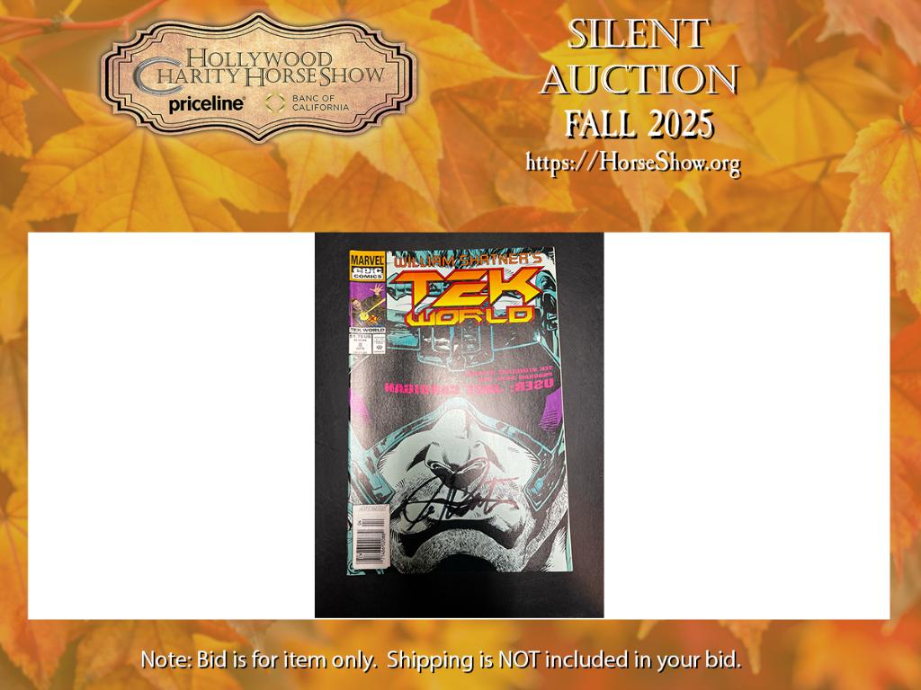 Marvel Epic Comics William Shatner's Tek World Welco...