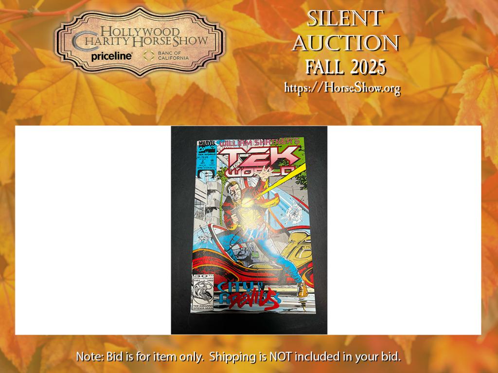 Marvel Epic Comics William Shatner's Tek World City ...