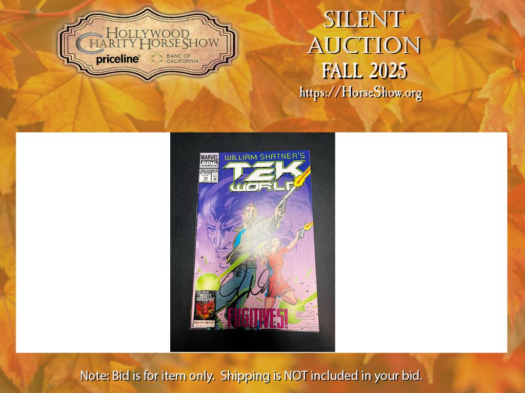 Marvel Epic Comics William Shatner's Tek World Fugit...