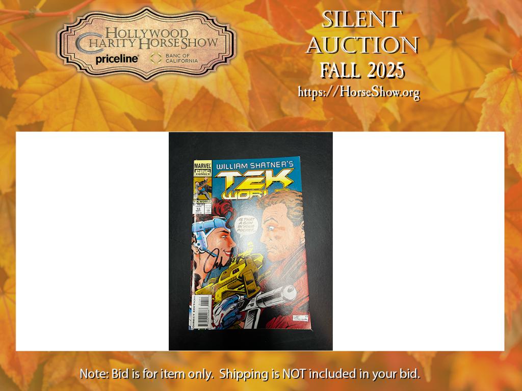 Marvel Epic Comics William Shatner's Tek World Is Th...