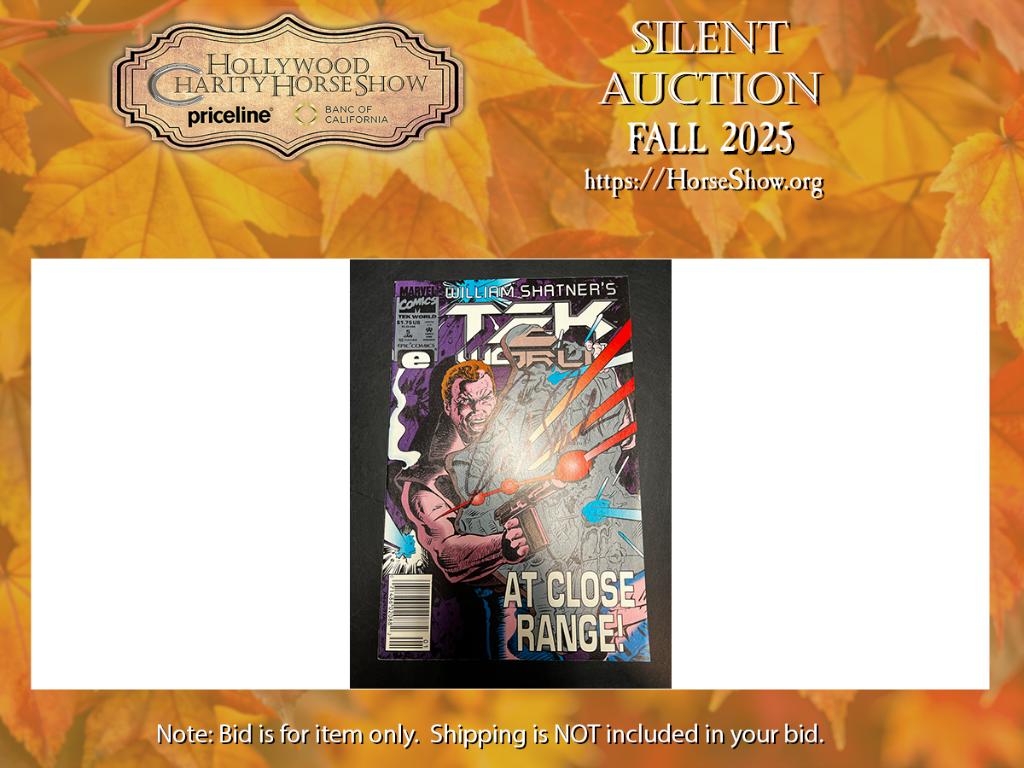 Marvel Epic Comics William Shatner's Tek World At Cl...