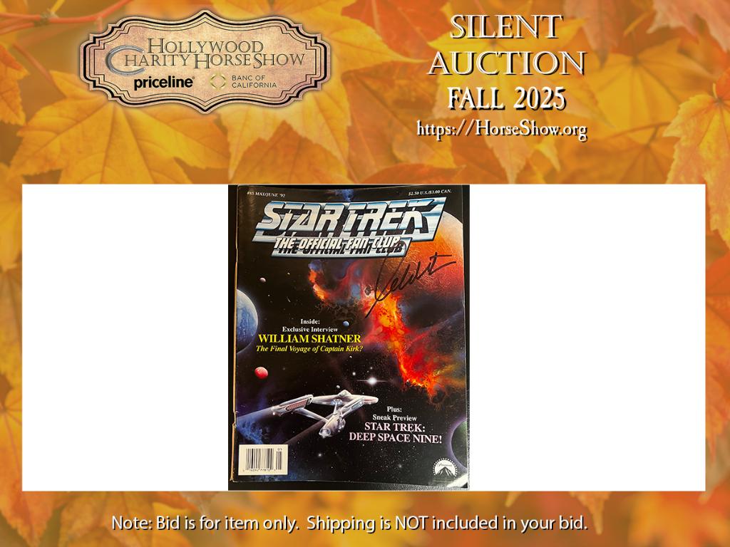 Star Trek The Official Fan Club Issue #85 - May/June...