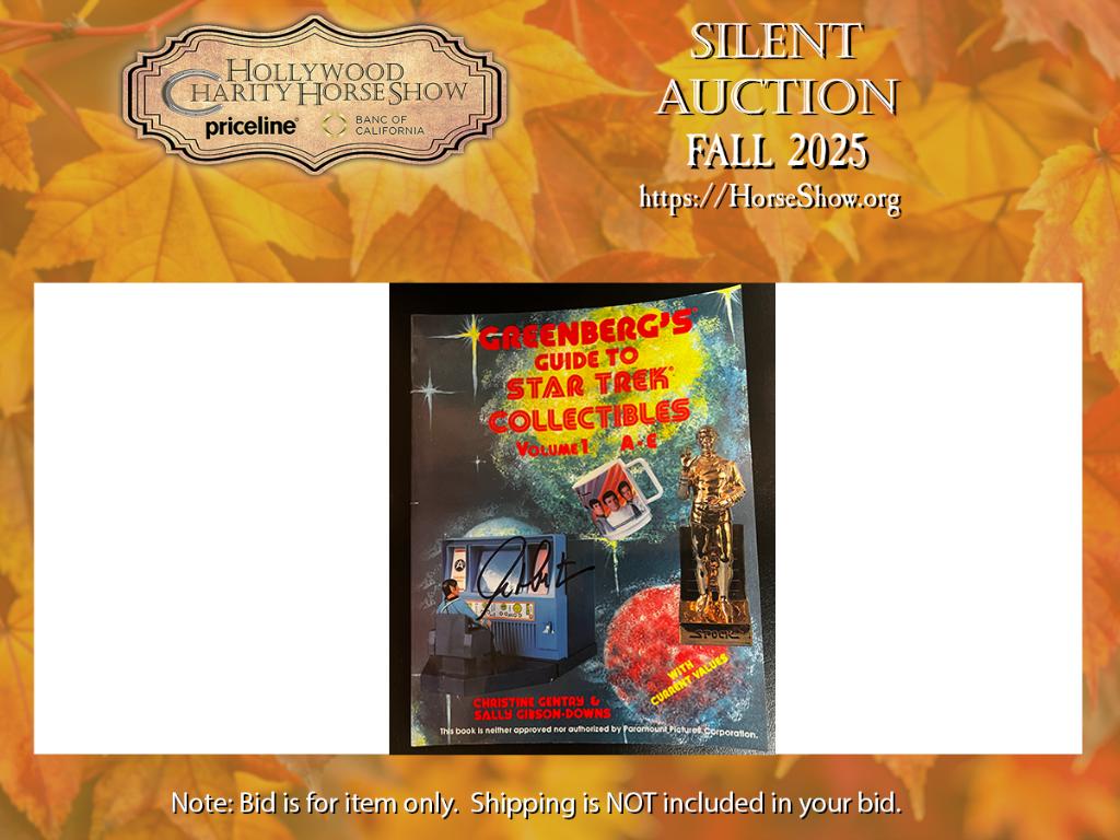 Greenberg's Guide To Star Trek Collectibles Volume 1...