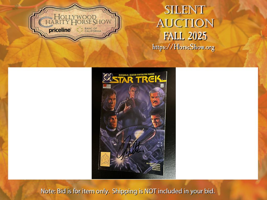 DC Comics Double-Sized Fiftieth Issue Star Trek 50 C...