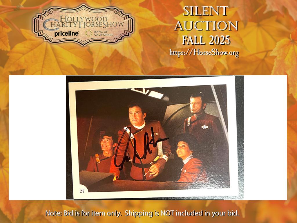 Serialized Card #27 from Star Trek The Wrath of Khan...