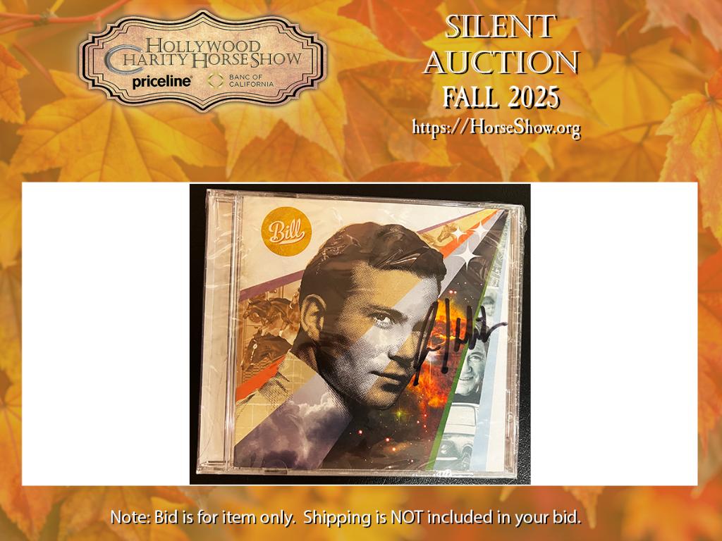 Bill Album signed by Mr. Shatner