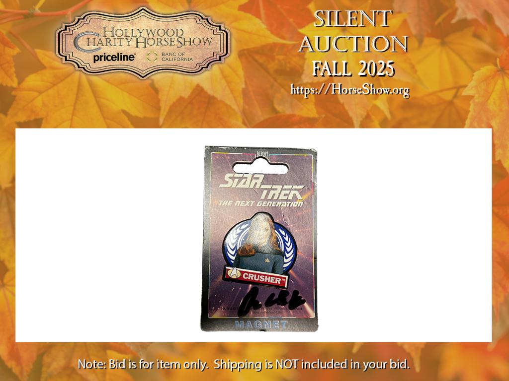 Star Trek The Next Generation Dr. Crusher Magnet aut...