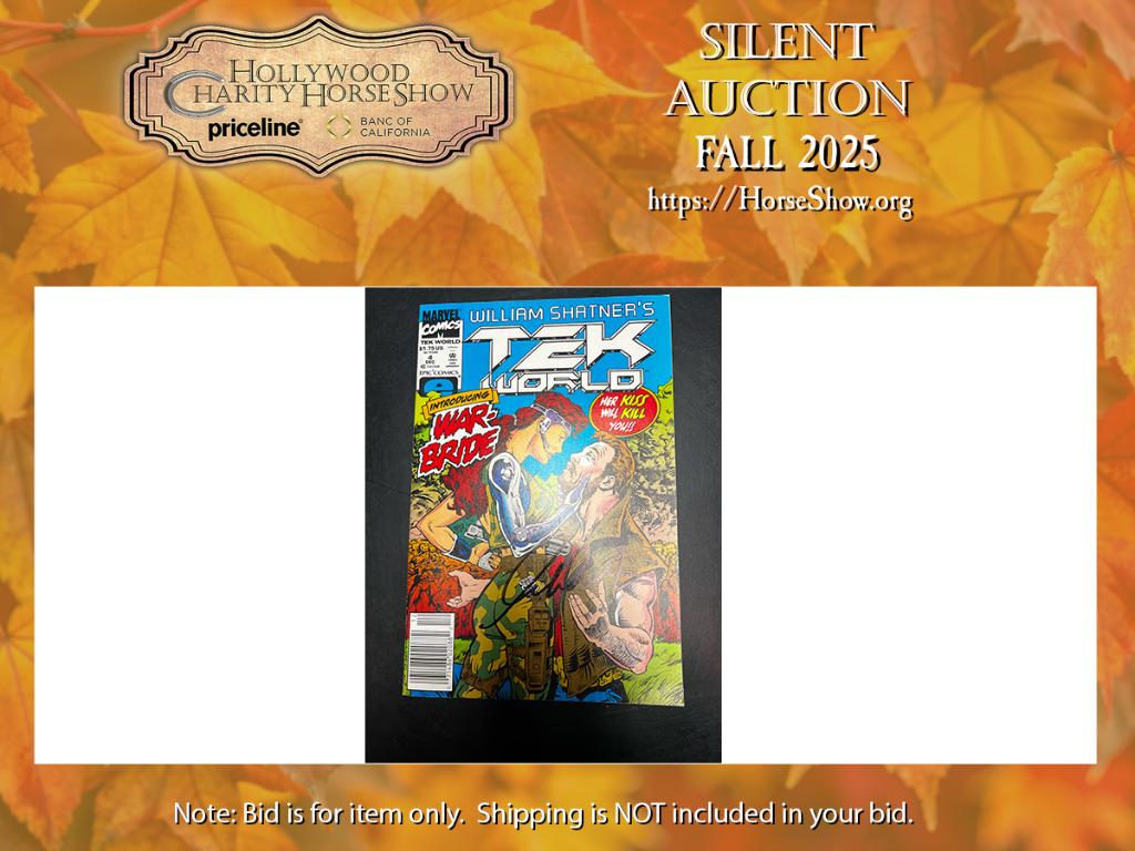 Marvel Epic Comics William Shatner's Tek World Intro...