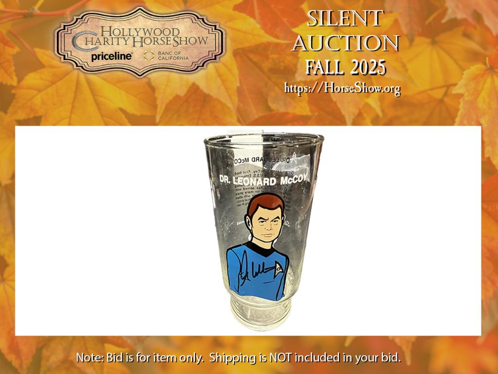 1978 Star Trek Dr. Pepper Glass featuring Dr. McCoy ...