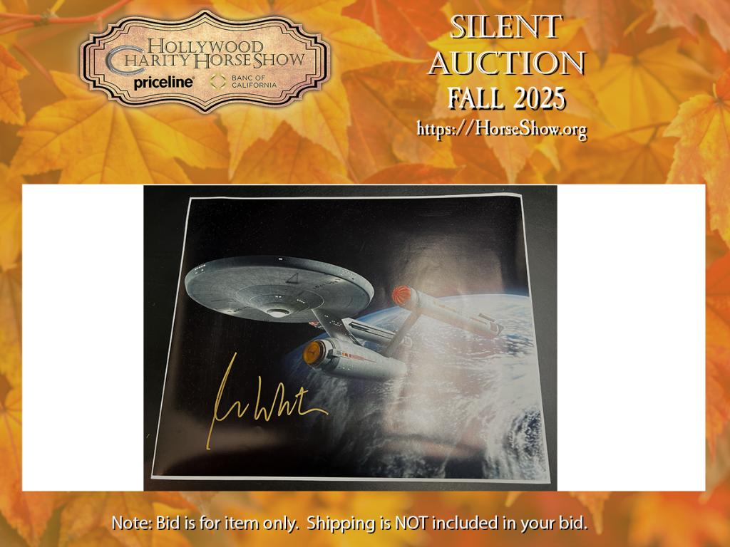 Photo of The Enterprise (approx. 16''H x 20''L) sign...