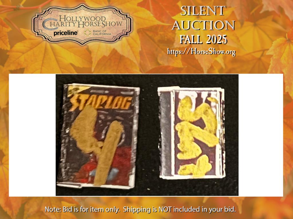 Mini Starlog Issue signed by Mr. Shatner