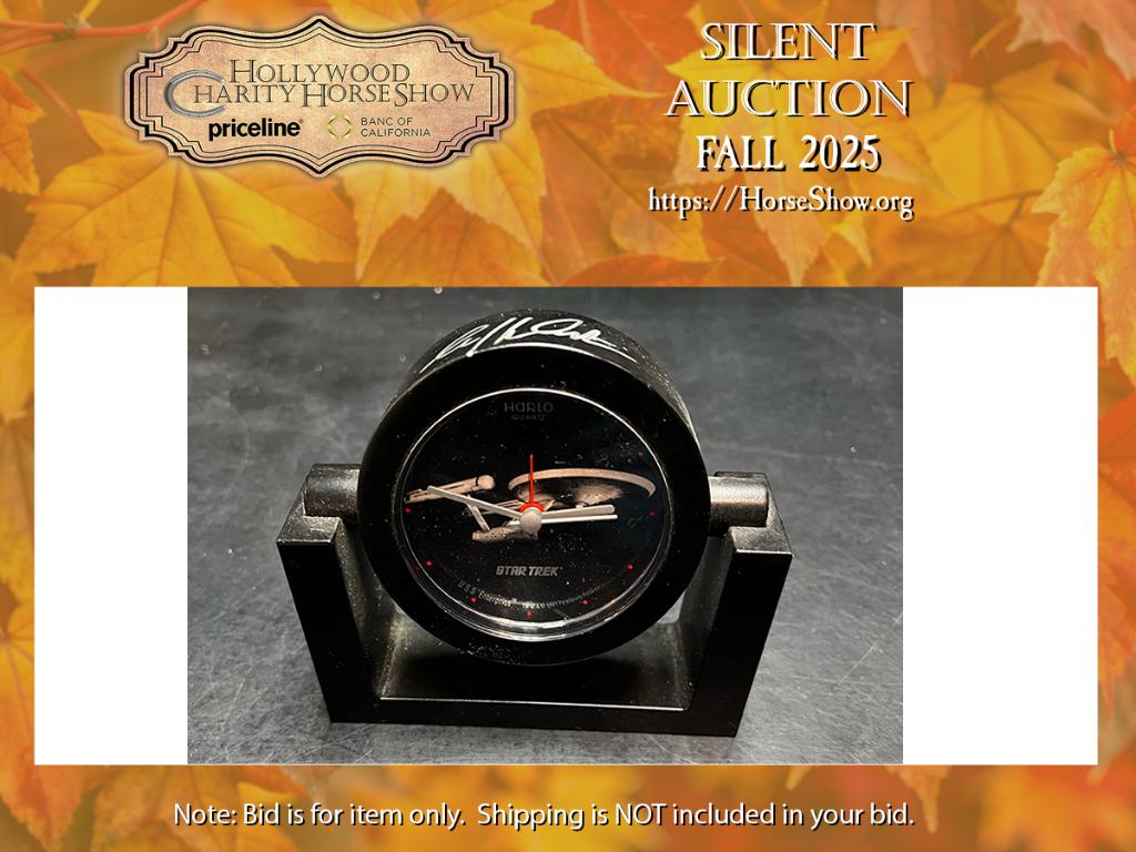 Star Trek harlo Quartz U.S.S. Enterprise Desk Clock ...