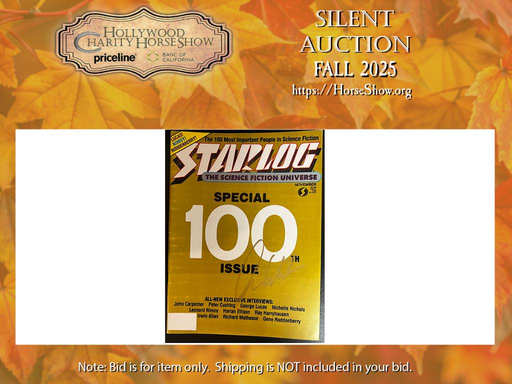 Starlog Special 100th Issue November 1985 signed by ...