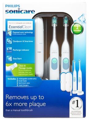 Phillips Sonicare Dual Pack Toothbrushes