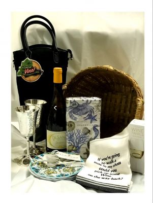 Wine Basket and Accessories