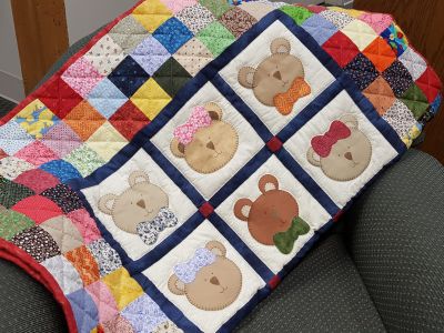 Hand Quilted Baby Quilt