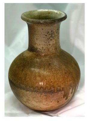 Natural Ash Glaze Vase