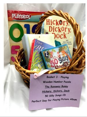 Playing Books Basket