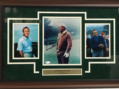 Arnold Palmer Autographed Framed Collage