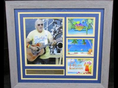 Jimmy Buffett Margaritaville Framed Collage