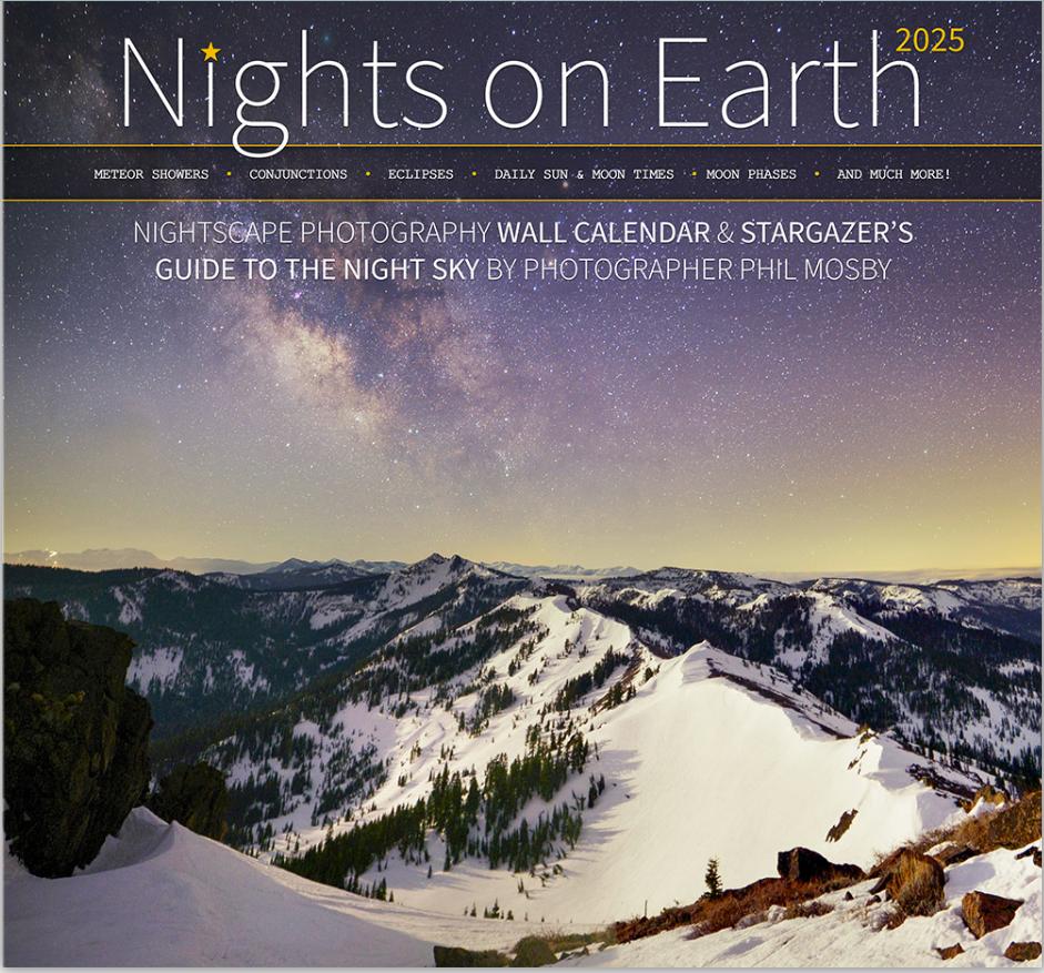 Nights on Earth 2025 Astrological Calendars (qty 10)