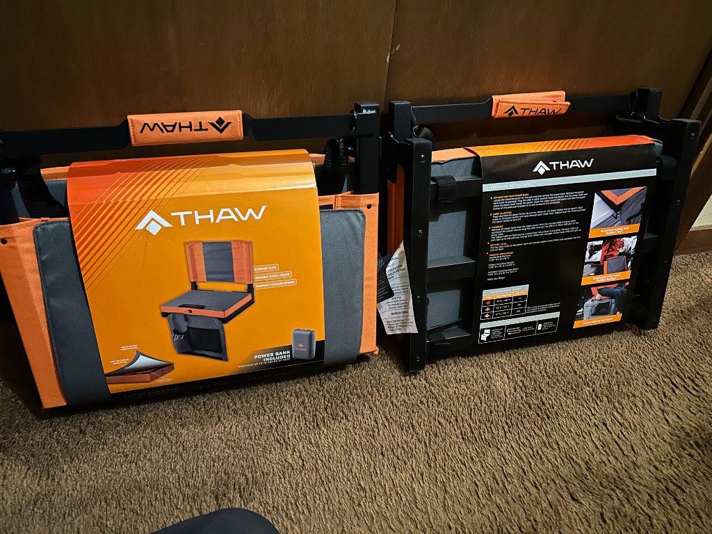 2 Thaw Heated Stadium Seats