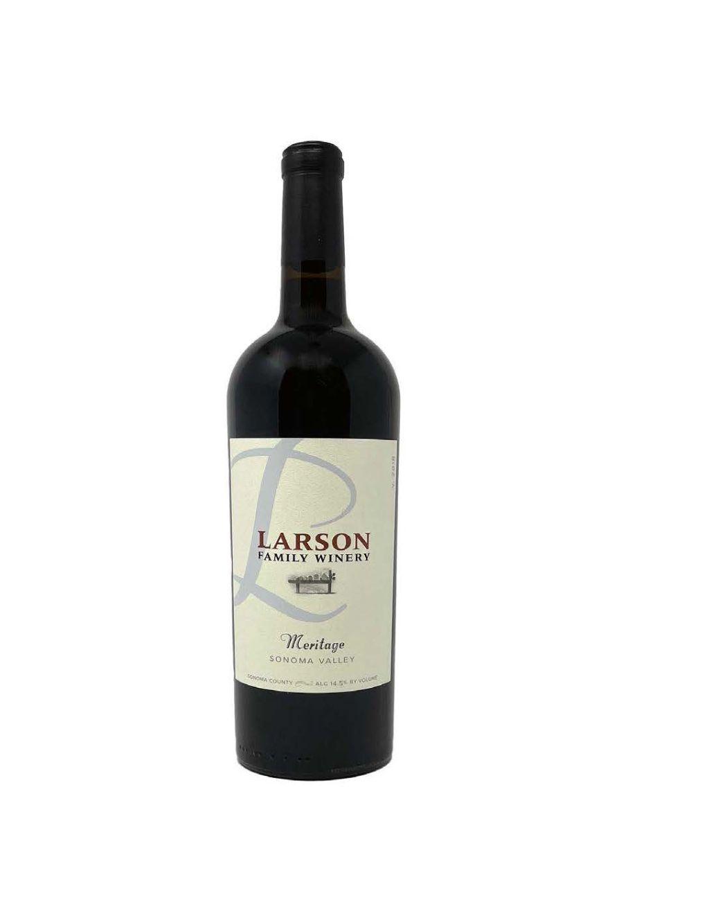 Four Bottles of the 2021 Larson Family Meritage