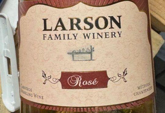 4 Bottles Larson Family Wine Sparkling Rose