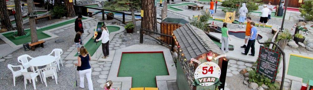 Eight Games of Miniature Golf
