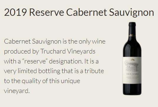 Gift Box of 3 Truchard Vineyards Reserve or Estate Cabernet Savignons
