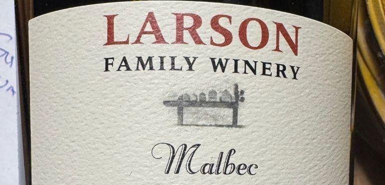 2 Bottles of Larson Family Wine Malbec