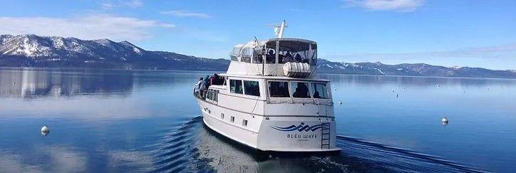Emerald Bay Cruise for Four on Tahoe Bleu Wave