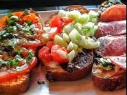 Bruschetta Certificate at B Street and Vine