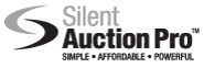 Silent Auction Pro (tm)