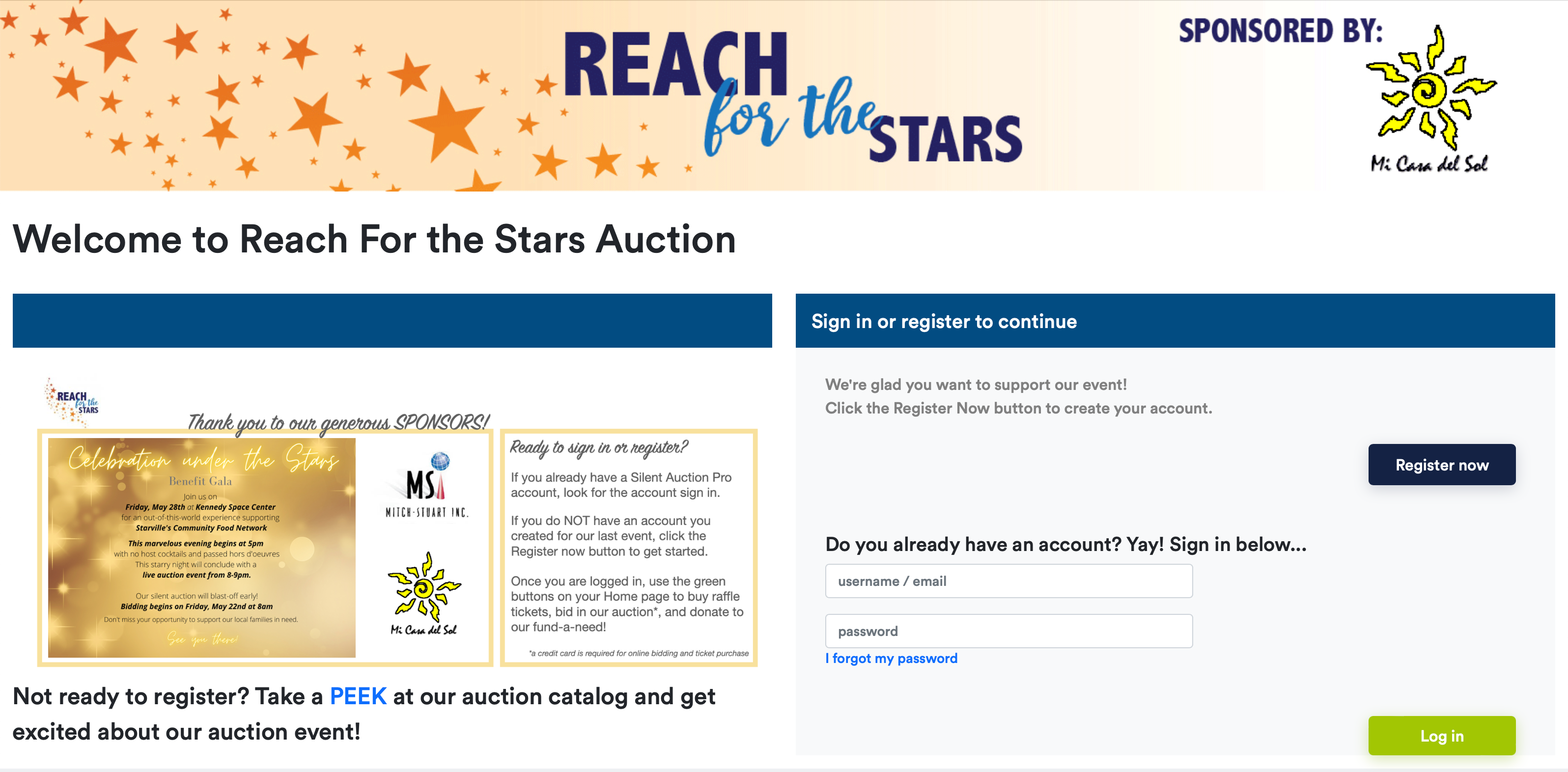 Silent Auction Pro - Online Bidding Detail Page