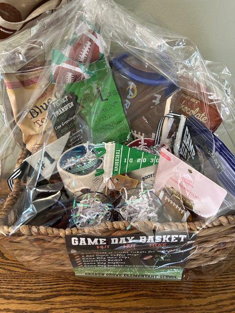 Game Day Basket (RAMS) / Garden Grove Elementary