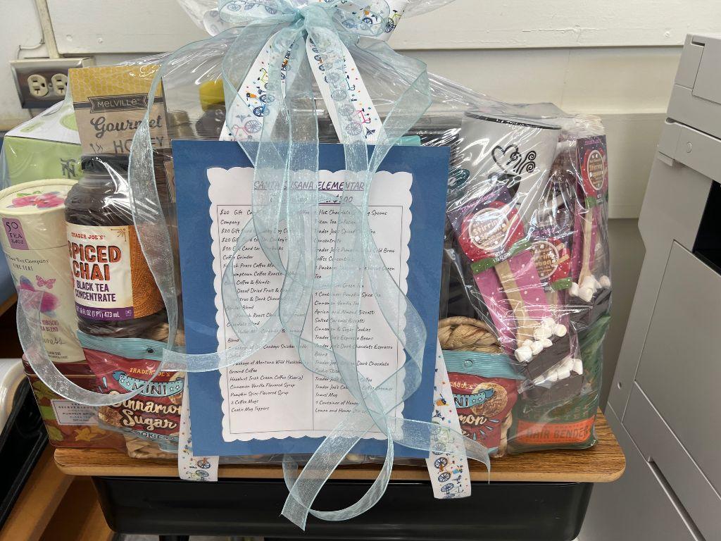 Coffee & Tea Basket / Santa Susana Elementary