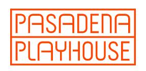 Pasadena Playhouse (2 Tickets)